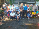 Kadispar Buleleng Menghadiri Pelepasan Tukik, Transplantasi Terumbu Karang Dan Clean Up Under Water Di Pantai Penimbangan